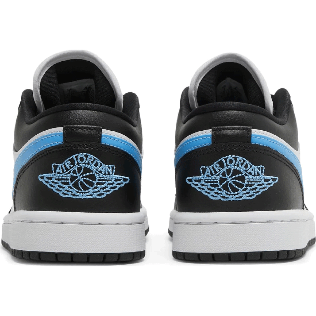 Air Jordan 1 Low 'Black University Blue' sneaker product image 5 | Foot Spikes
