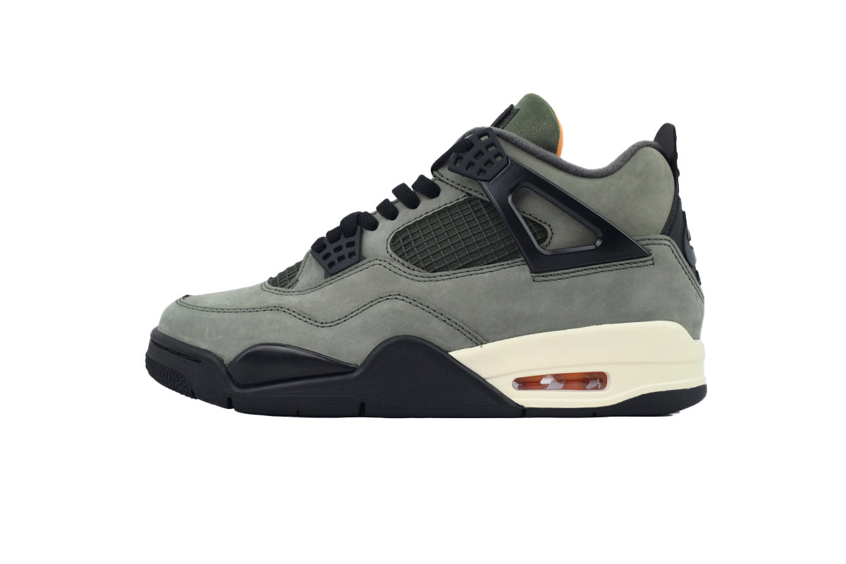 Undefeated x Air Jordan 4 Retro Green Black Hook sneaker product image 1 | Foot Spikes