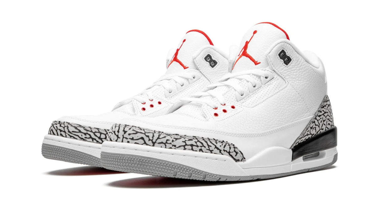 Air Jordan 3 Retro "White Cement '88 (2013)" sneaker product image 2 | Foot Spikes