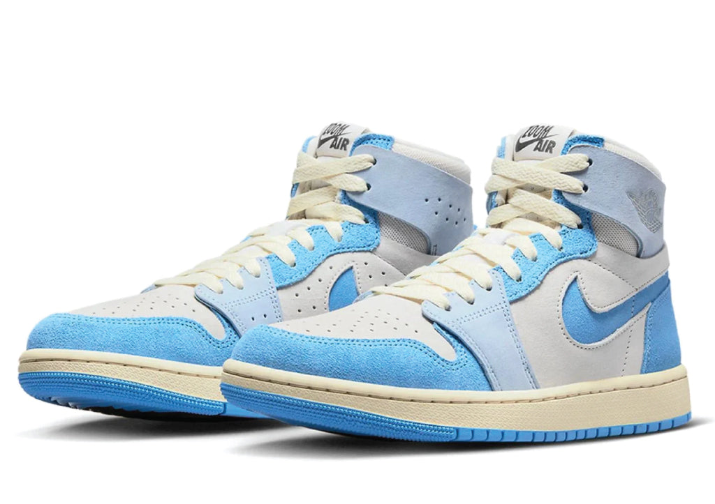 Air Jordan 1 High Zoom Air CMFT 2 Phantom University Blue Wmns sneaker product image 2 | Foot Spikes
