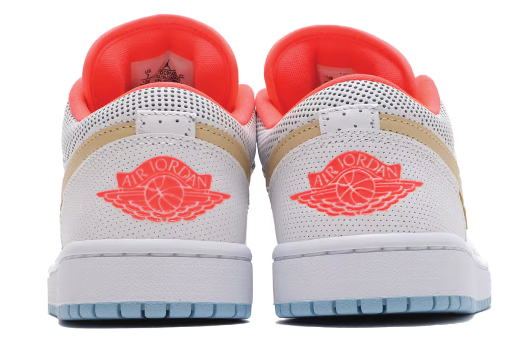 Air Jordan 1 Low SE White Sesame Womens sneaker product image 3 | Foot Spikes