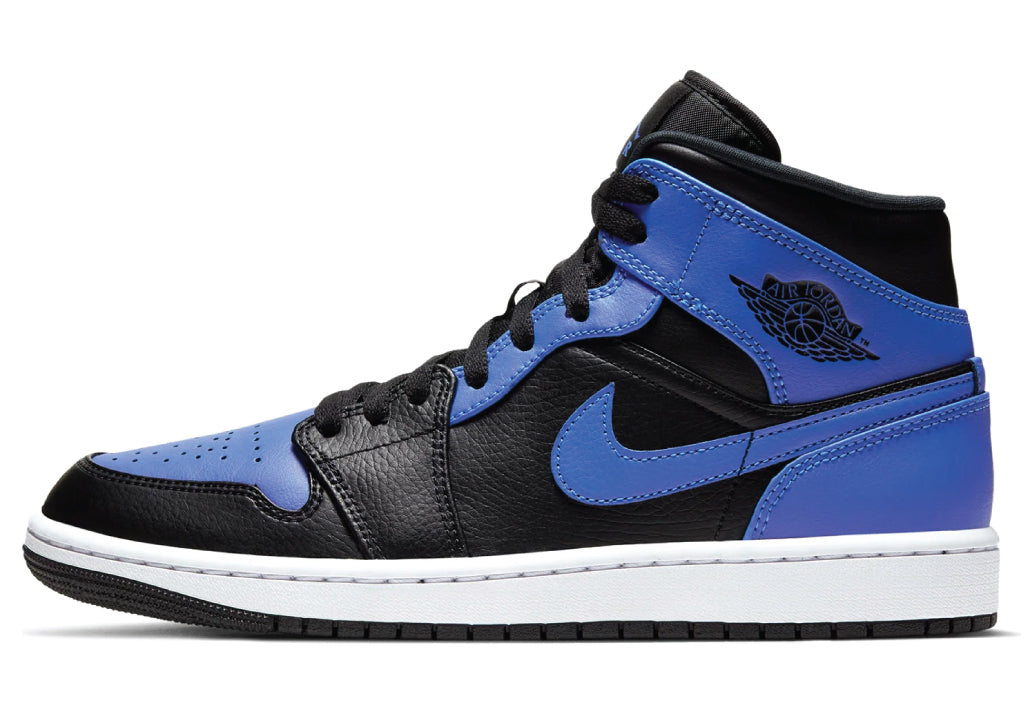 Air Jordan 1 Mid Hyper Royal sneaker product image 1 | Foot Spikes