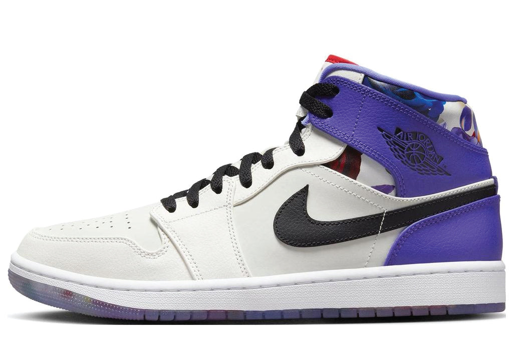 Air Jordan 1 Mid SE Valentine's Day Flowers sneaker product image 1 | Foot Spikes