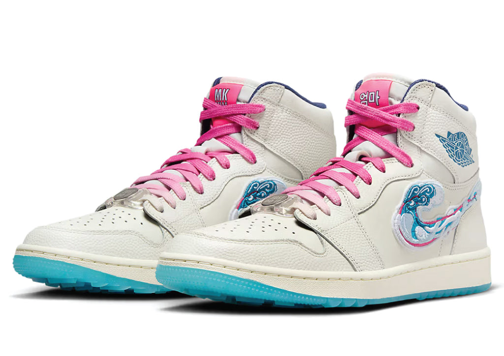 Air Jordan 1 Retro High Golf NRG 2 Michelle Wie West Aloha sneaker product image 2 | Foot Spikes