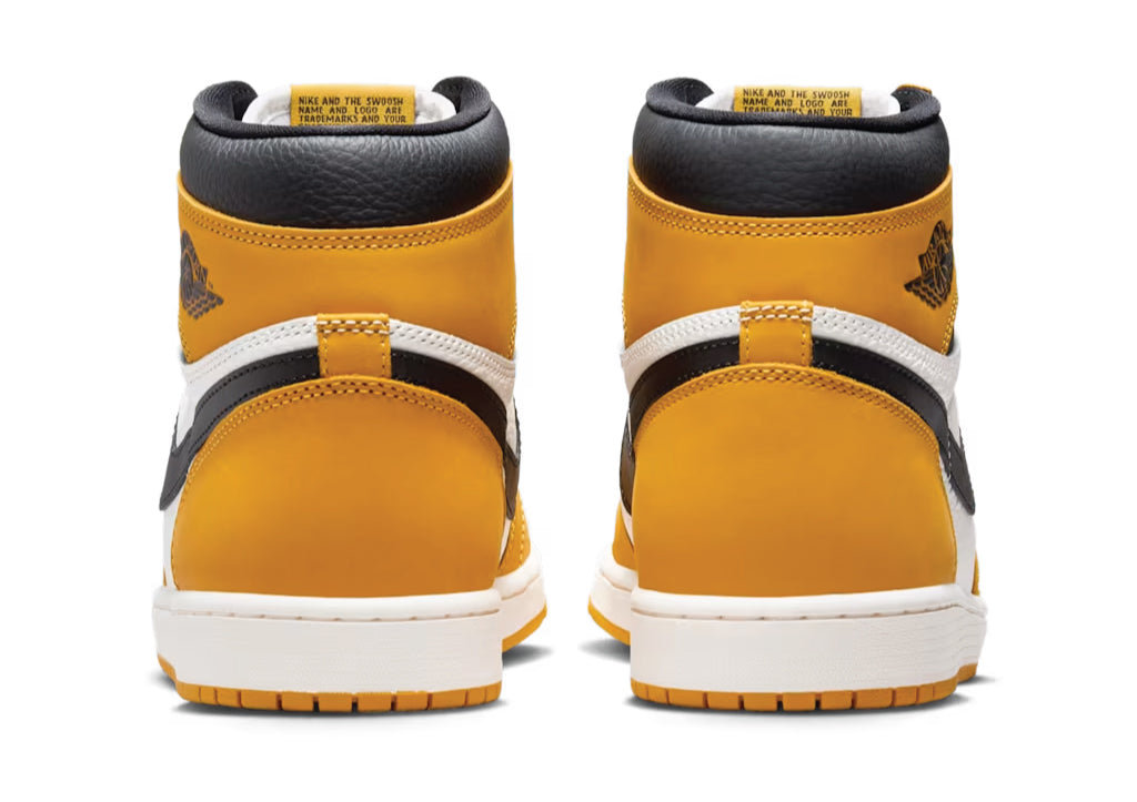 Air Jordan 1 Retro High OG Yellow Ochre sneaker product image 3 | Foot Spikes