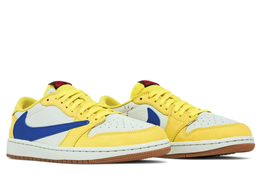 Air Jordan 1 Retro Low OG x Travis Scott Wmns Canary sneaker product image 2 | Foot Spikes