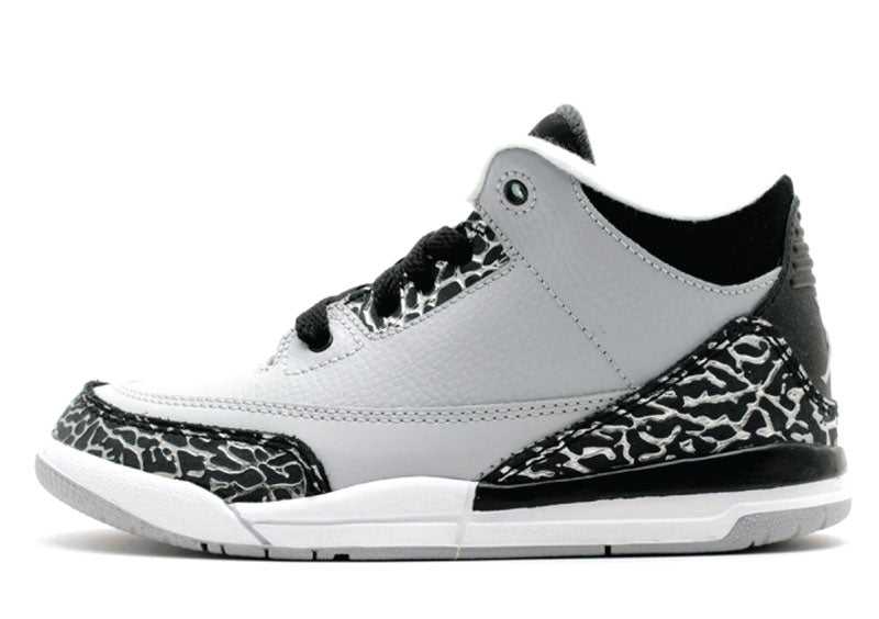Air Jordan 3 Retro Wolf Grey sneaker product image 1 | Foot Spikes