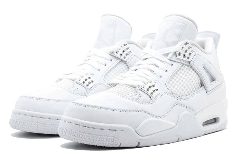 Air Jordan 4 Retro Pure Money White sneaker product image 2 | Foot Spikes