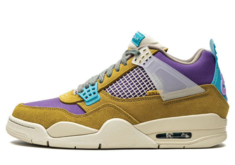 Air Jordan 4 Retro SP Union 30th Anniversary Desert Moss Tan sneaker product image 1 | Foot Spikes
