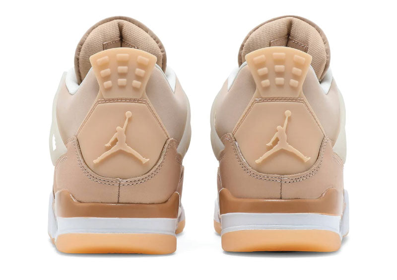 Air Jordan 4 Retro Shimmer Tan Women's sneaker product image 3 | Foot Spikes