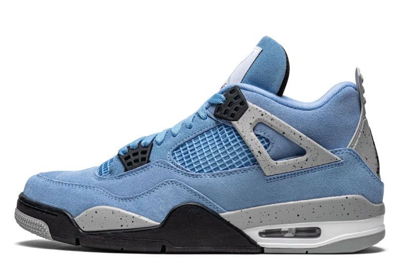Air Jordan 4 Retro University Blue sneaker product image 1 | Foot Spikes