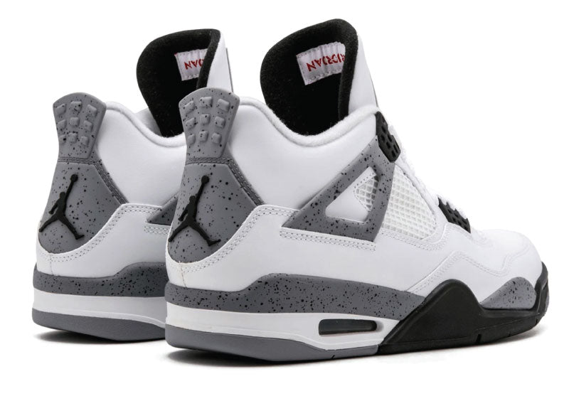 Air Jordan 4 Retro White Cement sneaker product image 3 | Foot Spikes