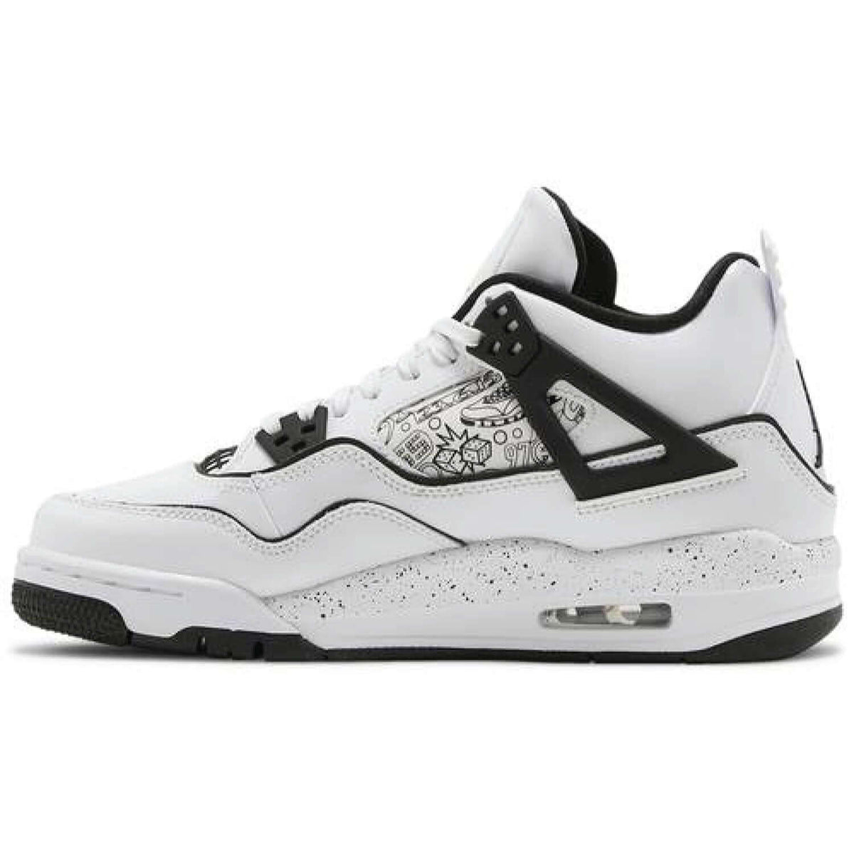 Air Jordan 4 Retro GS 'DIY' sneaker product image 1 | Foot Spikes