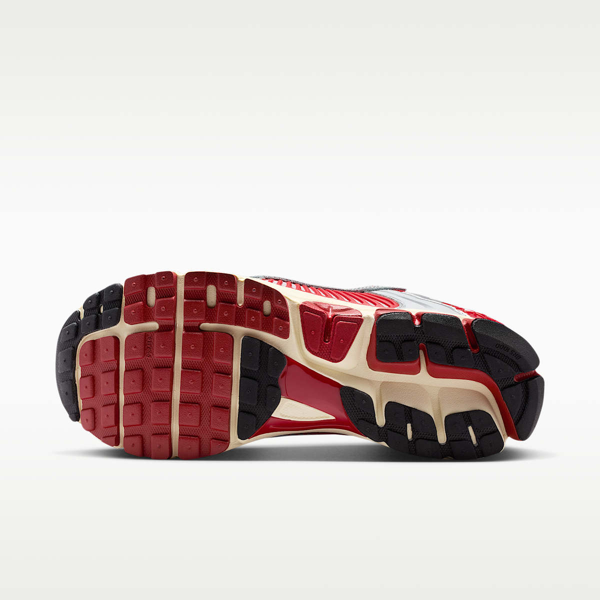 Zoom Vomero 5 Gym Red/Chrome/Metallic Silver sneaker product image 2 | Foot Spikes