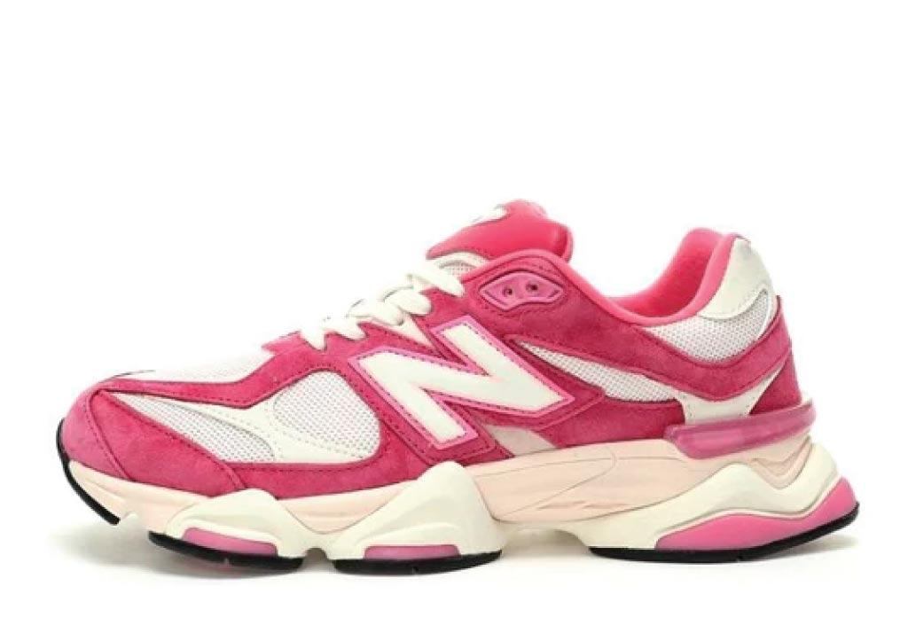 New Balance 9060 Fuchsia Pink sneaker product image 1 | Foot Spikes