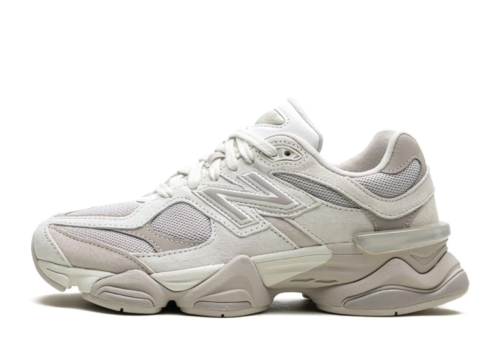 New Balance 9060 Grey moonbeam sneaker product image 1 | Foot Spikes