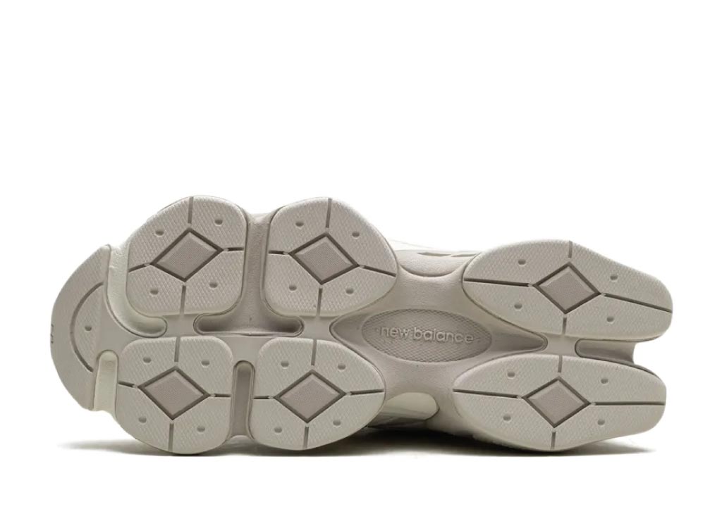 New Balance 9060 Grey moonbeam sneaker product image 4 | Foot Spikes