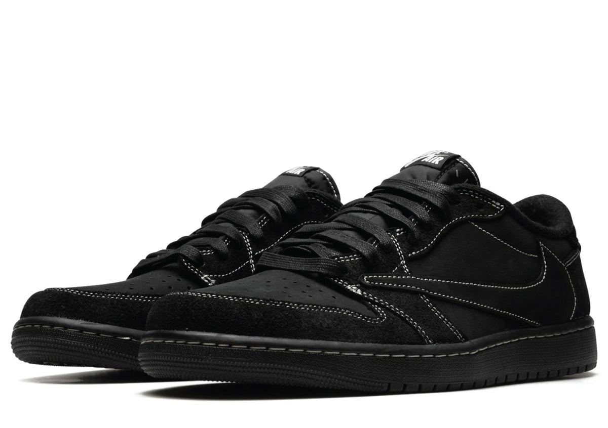 Travis Scott x Air Jordan 1 Low OG SP Black Phantom sneaker product image 2 | Foot Spikes