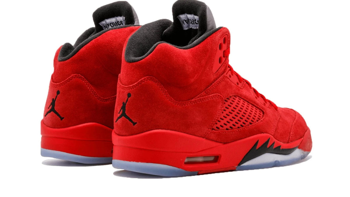 Air Jordan 5 Retro "Red Suede" sneaker product image 4 | Foot Spikes
