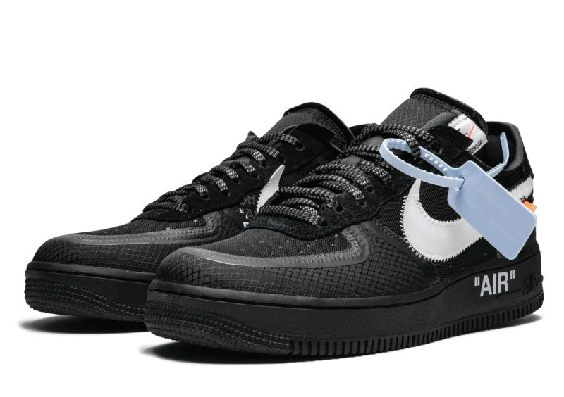 Off-White x Air Force 1 Low 'Black' sneaker product image 2 | Foot Spikes