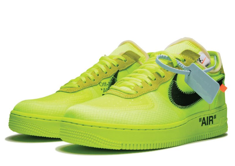 Off-White x Air Force 1 Low 'Volt' sneaker product image 2 | Foot Spikes