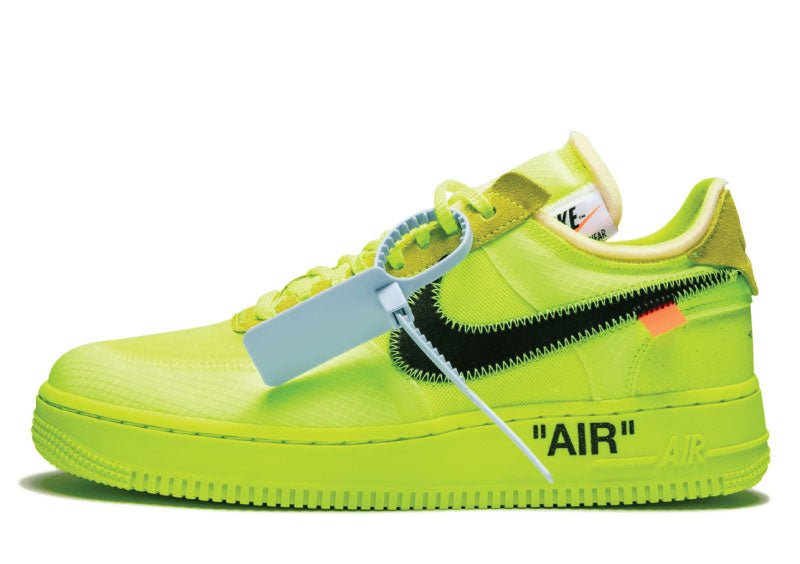 Off-White x Air Force 1 Low 'Volt' sneaker product image 1 | Foot Spikes