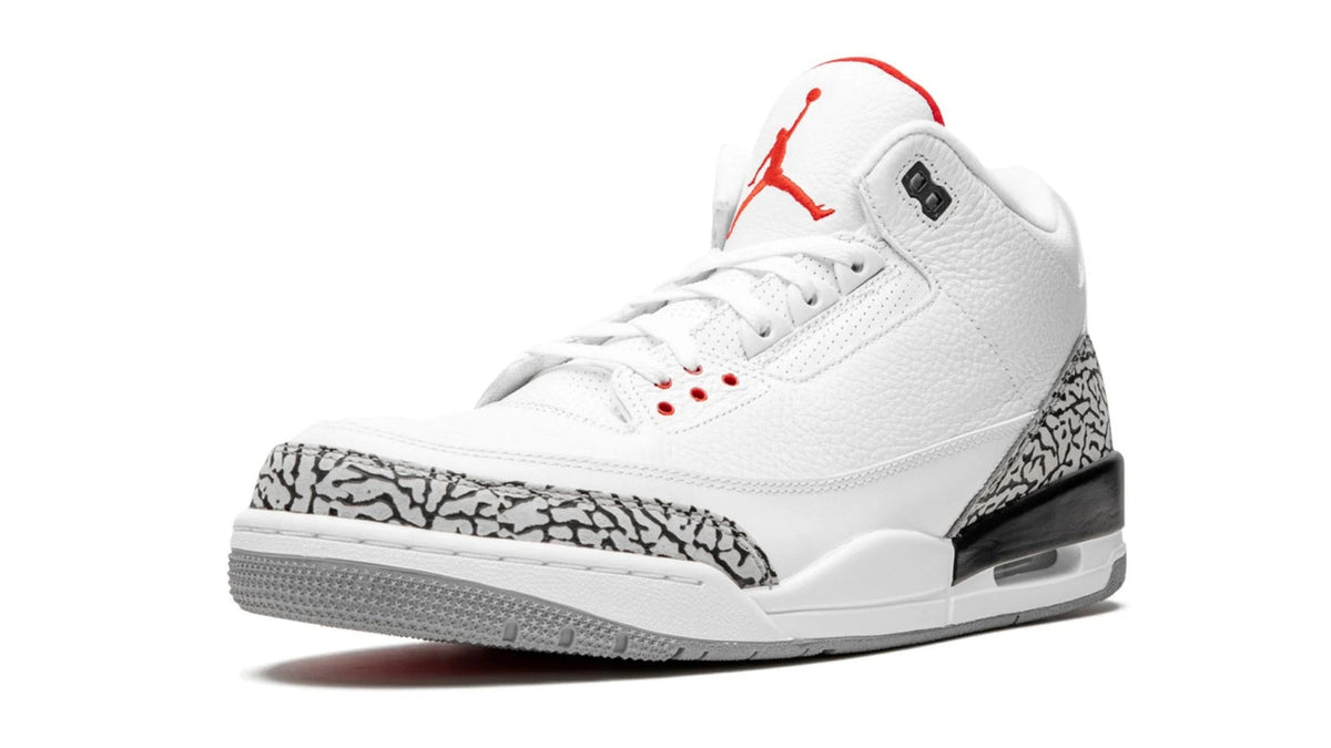 Air Jordan 3 Retro "White Cement '88 (2013)" sneaker product image 3 | Foot Spikes