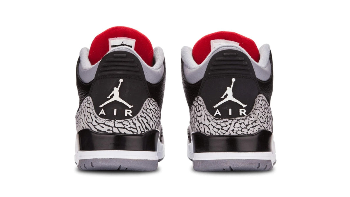 Air Jordan 3 Retro "Black Cement" sneaker product image 3 | Foot Spikes