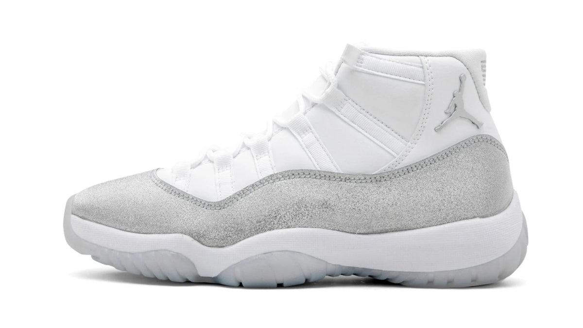 AIR JORDAN 11 RETRO WMNS "METALLIC SILVER" sneaker product image 1 | Foot Spikes