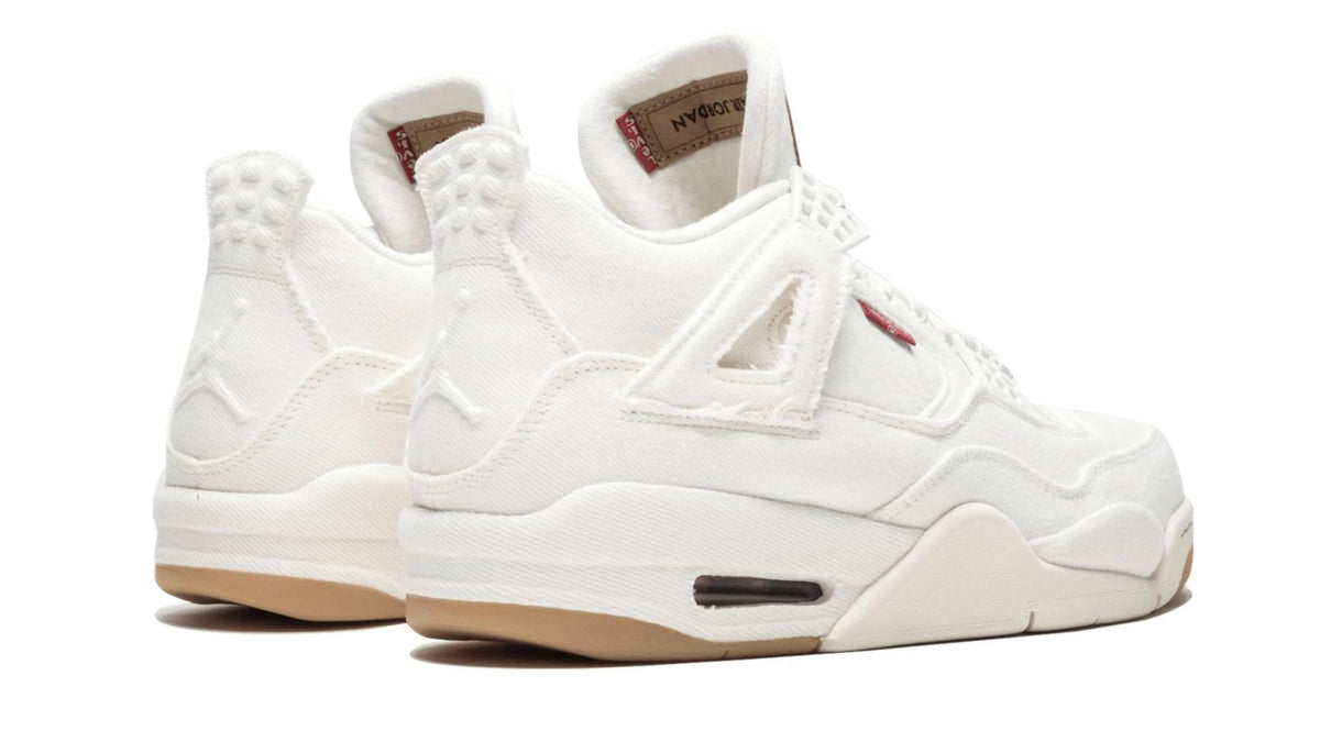 Air Jordan 4 Retro Levis NRG "White Denim" sneaker product image 4 | Foot Spikes