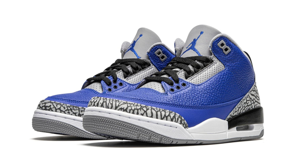 Air Jordan 3 Retro "Blue Cement" sneaker product image 2 | Foot Spikes