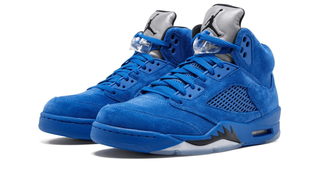 Air Jordan 5 Retro "Blue Suede" sneaker product image 2 | Foot Spikes