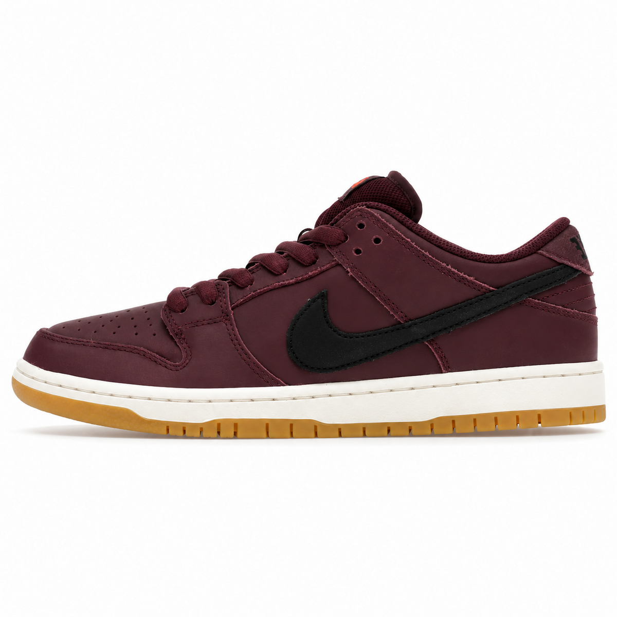 SB Dunk Low Pro ISO "Burgundy Crush" sneaker product image 1 | Foot Spikes