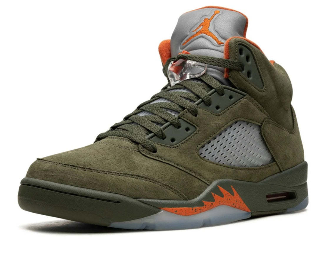 Air Jordan 5 OG "Olive" sneaker product image 3 | Foot Spikes