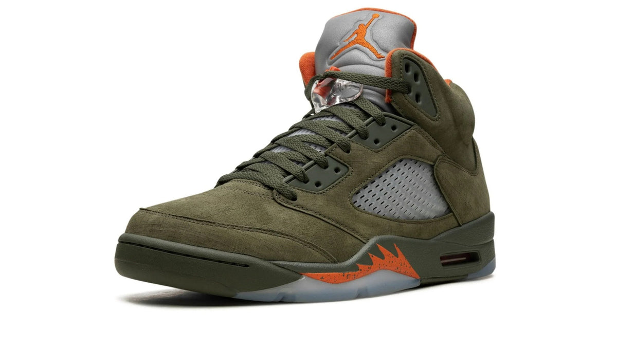 Air Jordan 5 OG "Olive" sneaker product image 3 | Foot Spikes