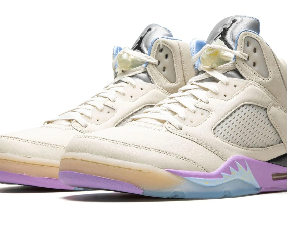 Air Jordan 5 Retro "We The Best - Sail" sneaker product image 2 | Foot Spikes