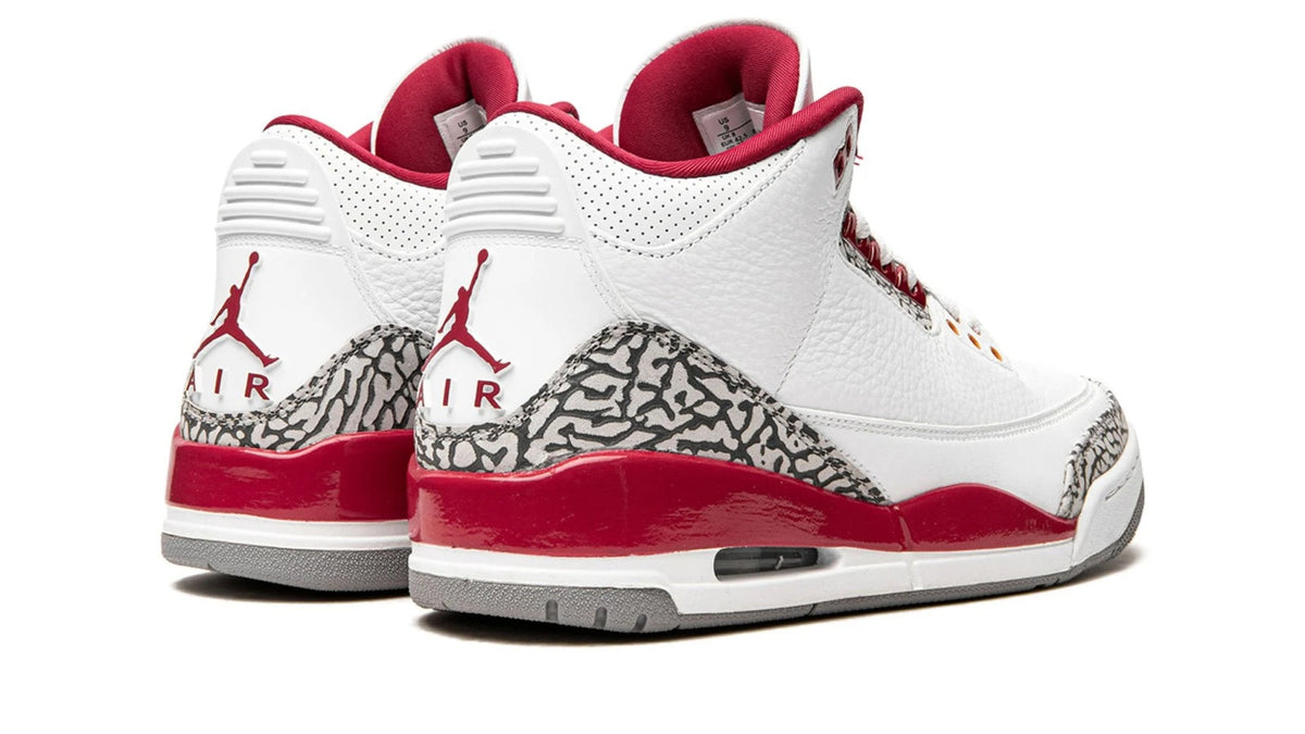 Air Jordan 3 "Cardinal" sneaker product image 4 | Foot Spikes