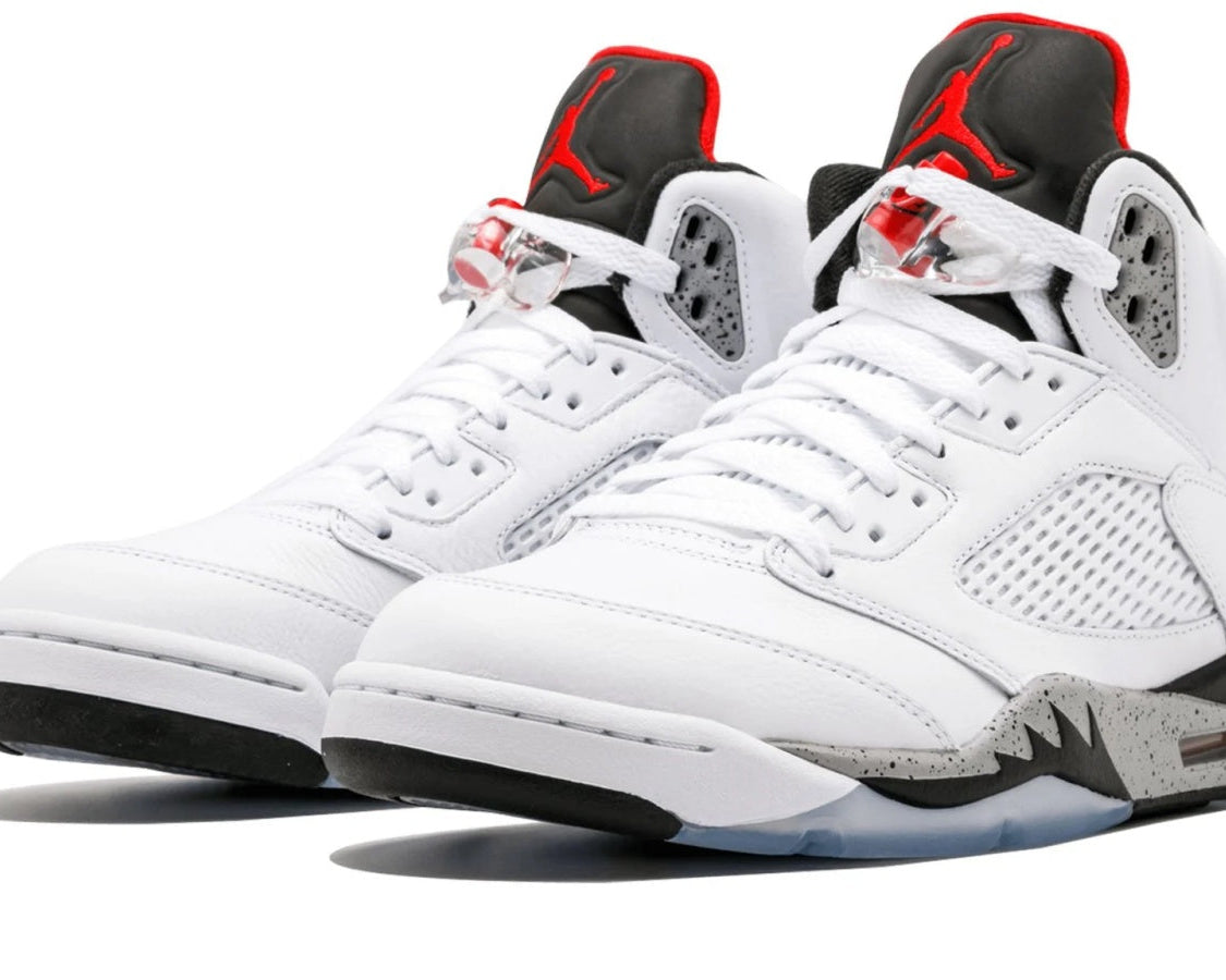 Air Jordan 5 Retro "CEMENT" sneaker product image 2 | Foot Spikes