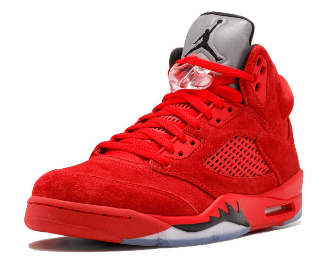Air Jordan 5 Retro "Red Suede" sneaker product image 3 | Foot Spikes