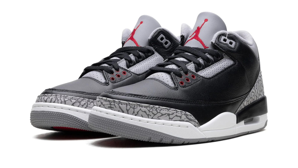 Air Jordan 3 "Black Cement" sneaker product image 2 | Foot Spikes