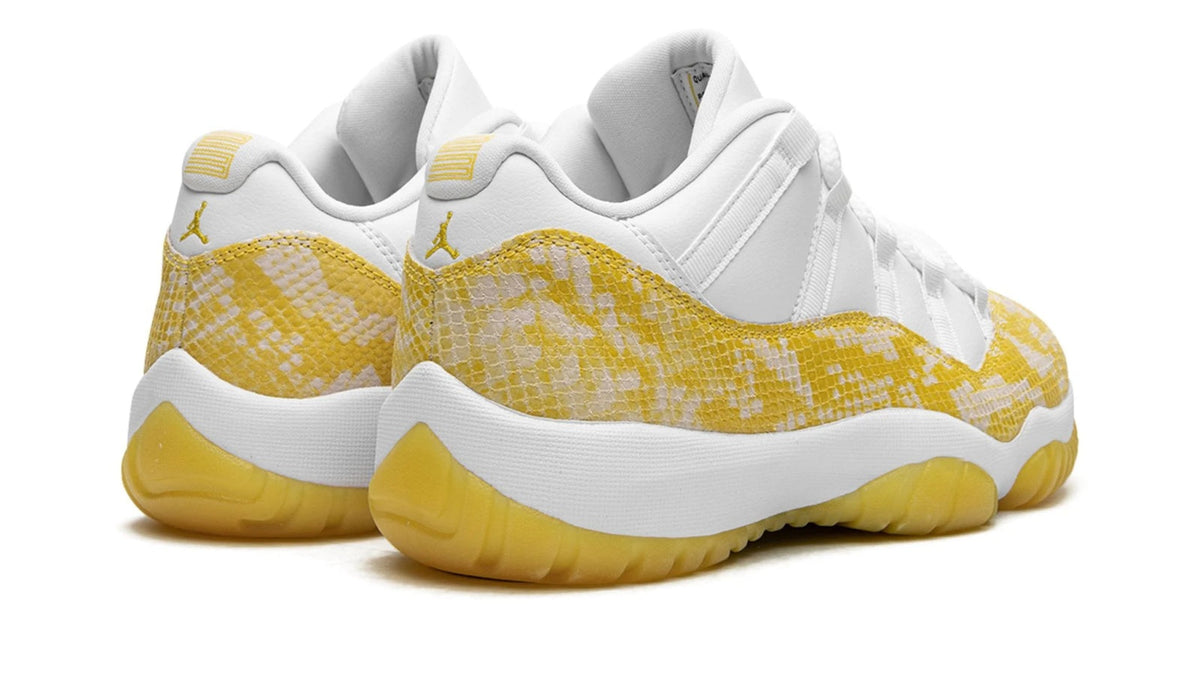 AIR JORDAN 11 LO WMNS "Yellow Snakeskin" sneaker product image 4 | Foot Spikes