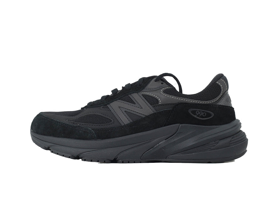 New Balance 990v6 Made in USA 'Triple Black' sneaker product image 1 | Foot Spikes