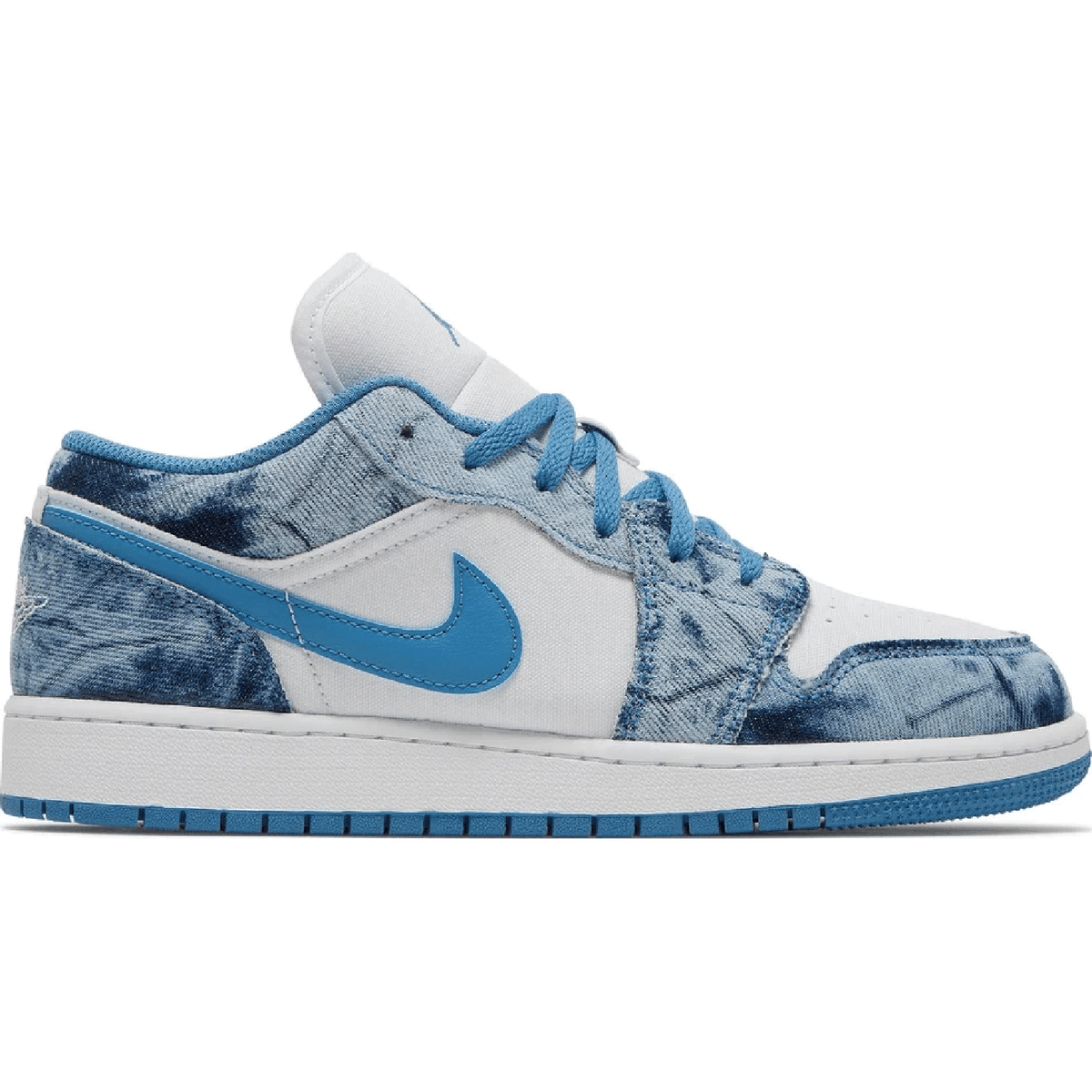 Air Jordan 1 Low GS 'Washed Denim' sneaker product image 4 | Foot Spikes