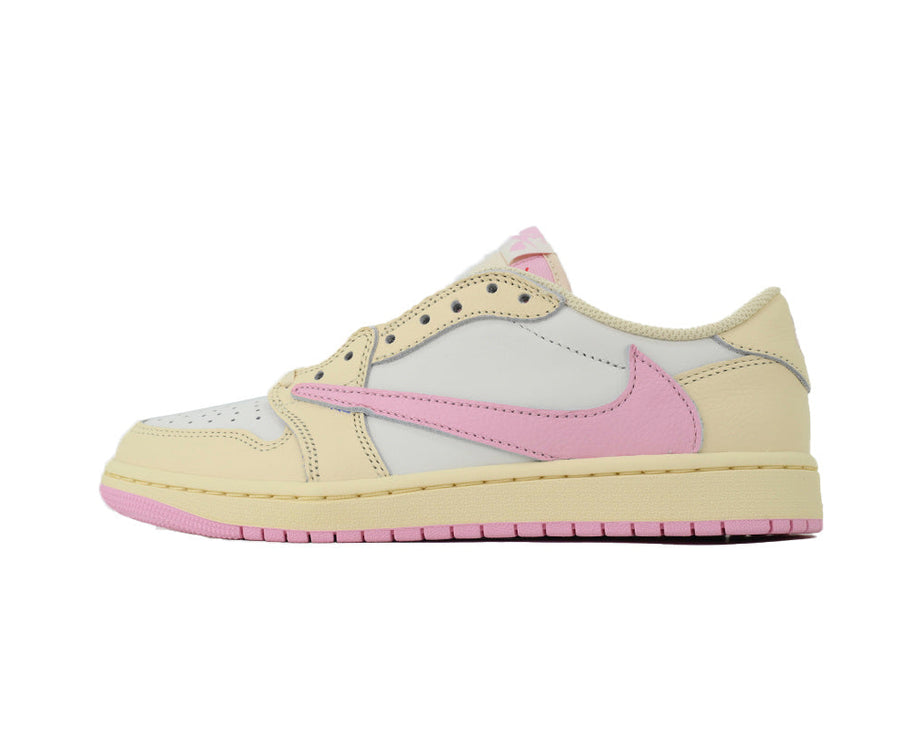 Travis Scott x Air Jordan 1 Retro Low OG 'Muslin Pink' sneaker product image 1 | Foot Spikes