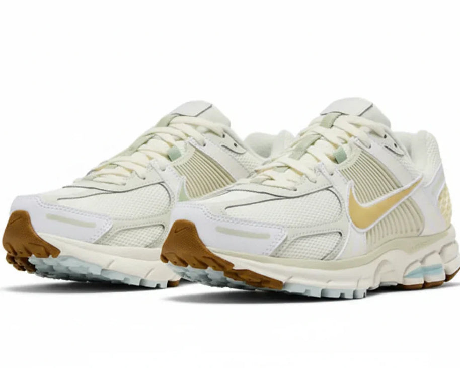 Wmns Air Zoom Vomero 5 'Sail Buff Gold' sneaker product image 4 | Foot Spikes