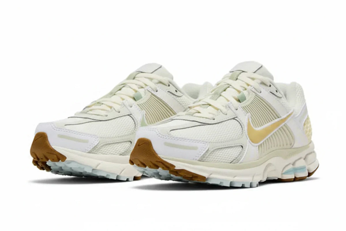 Wmns Air Zoom Vomero 5 'Sail Buff Gold' sneaker product image 4 | Foot Spikes