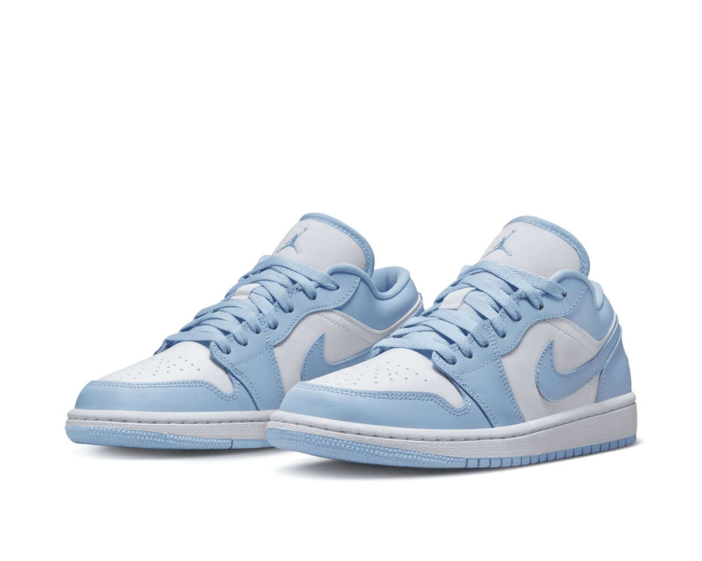 Woman's Air Jordan 1 Low Ice Blue sneaker product image 1 | Foot Spikes