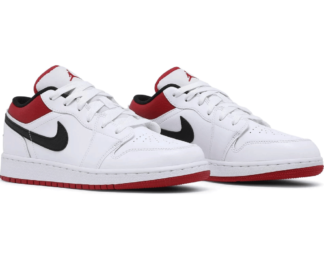 Air Jordan 1 Low 'White Gym Red' sneaker product image 4 | Foot Spikes