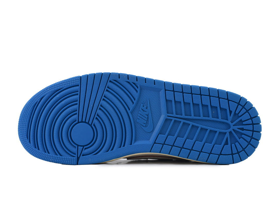 Fragment Design x Travis Scott x Air Jordan 1 Retro Low OG SP 'Sail Military Blue' sneaker product image 2 | Foot Spikes