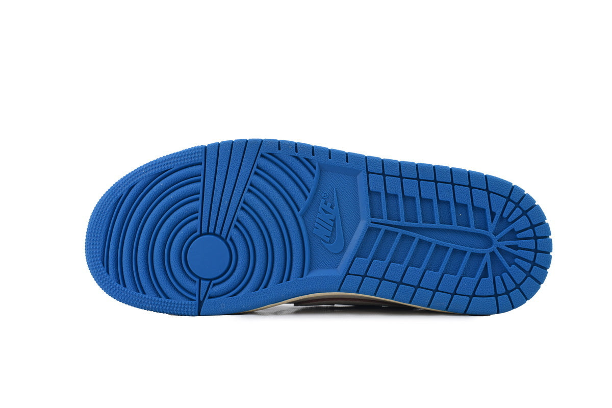 Fragment Design x Travis Scott x Air Jordan 1 Retro Low OG SP 'Sail Military Blue' sneaker product image 2 | Foot Spikes